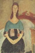 Amedeo Modigliani, Jeanne Hebuterne (mk38)